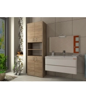 Słupek łazienkowy Adaś 4D sonoma 56 cm